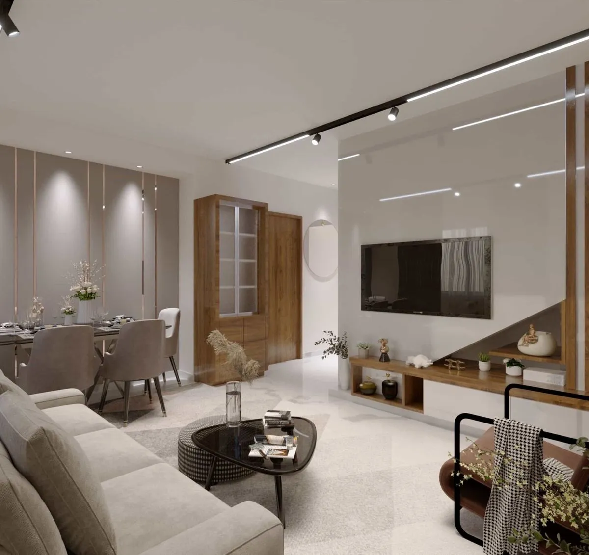 Patki Family's 4 BHK Row House, Vashi, Navi Mumbai