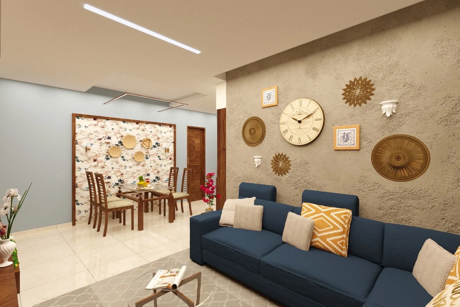 Mrs. Sonal More's 2 BHK – main view